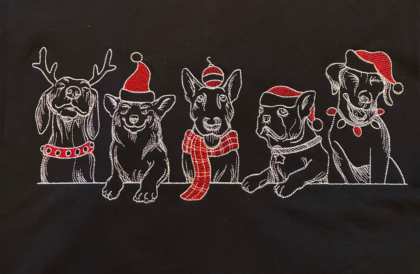 Holiday Hounds Christmas Hoodie