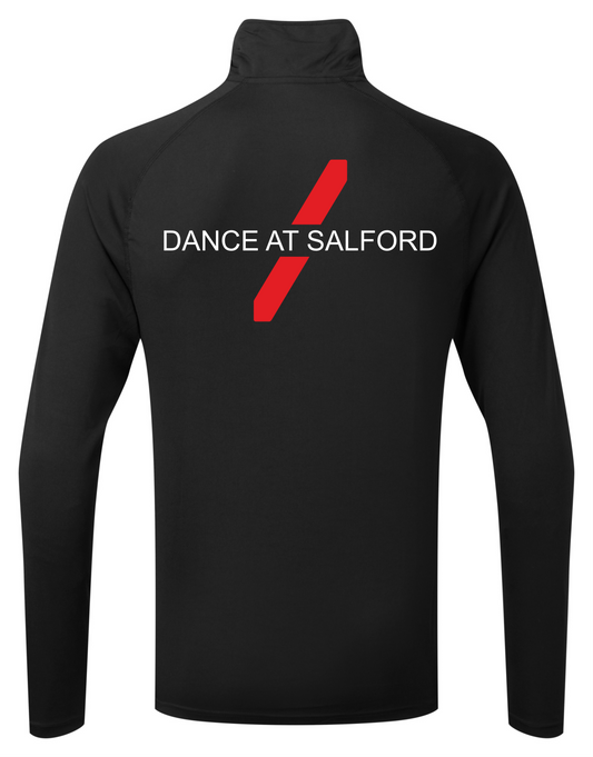 Dance at Salford Unisex TriDri® long sleeve performance ¼ zip