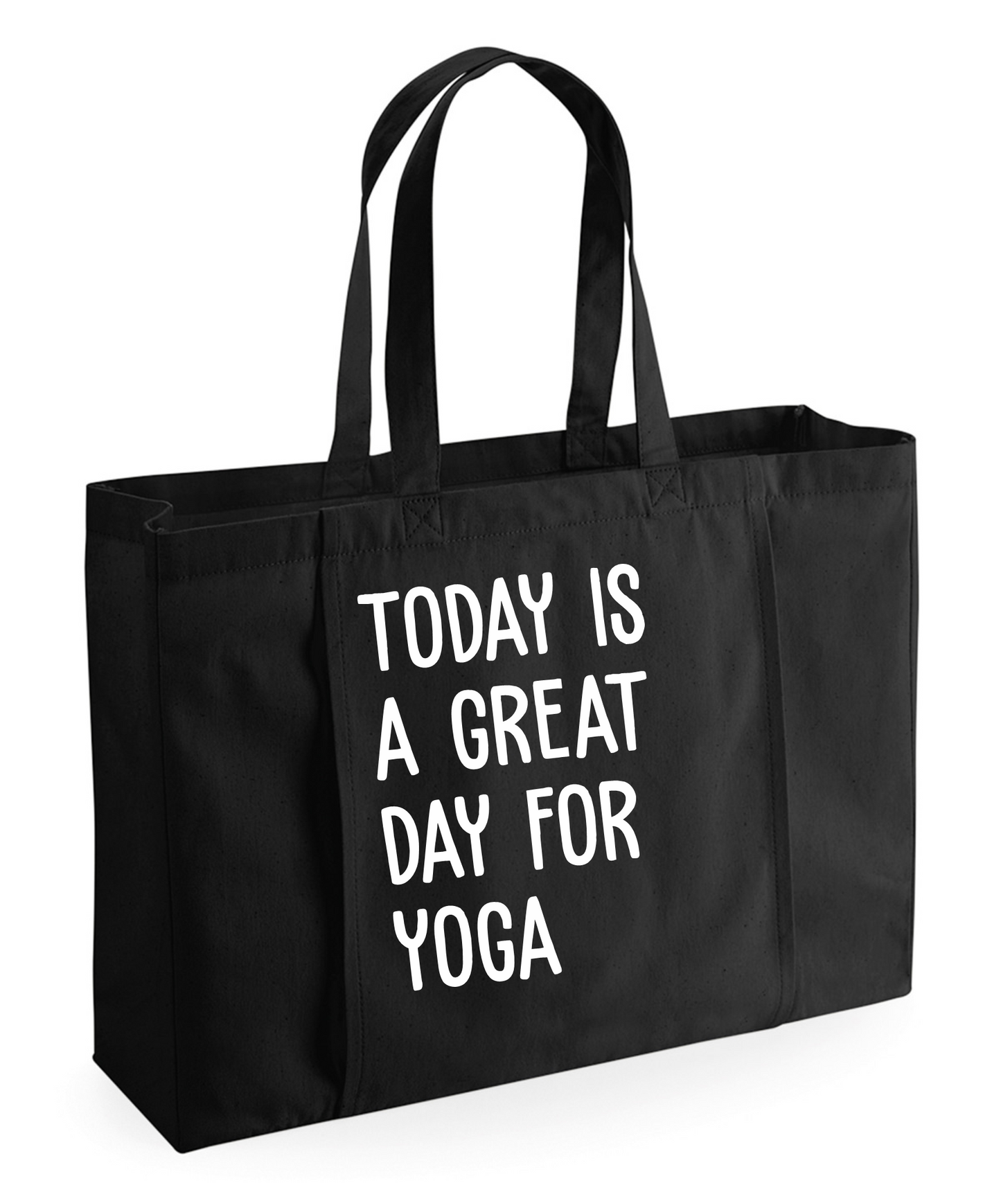 EarthAware Organic Exercise Tote - Today is a great day.........
