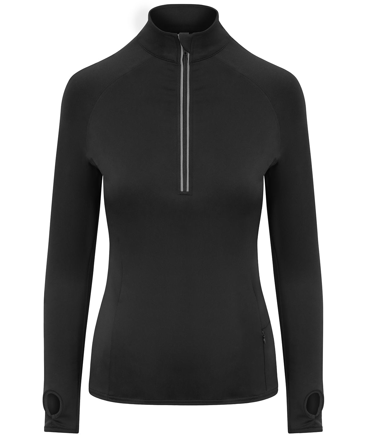 AWDis Women's Cool Flex long half-zip top