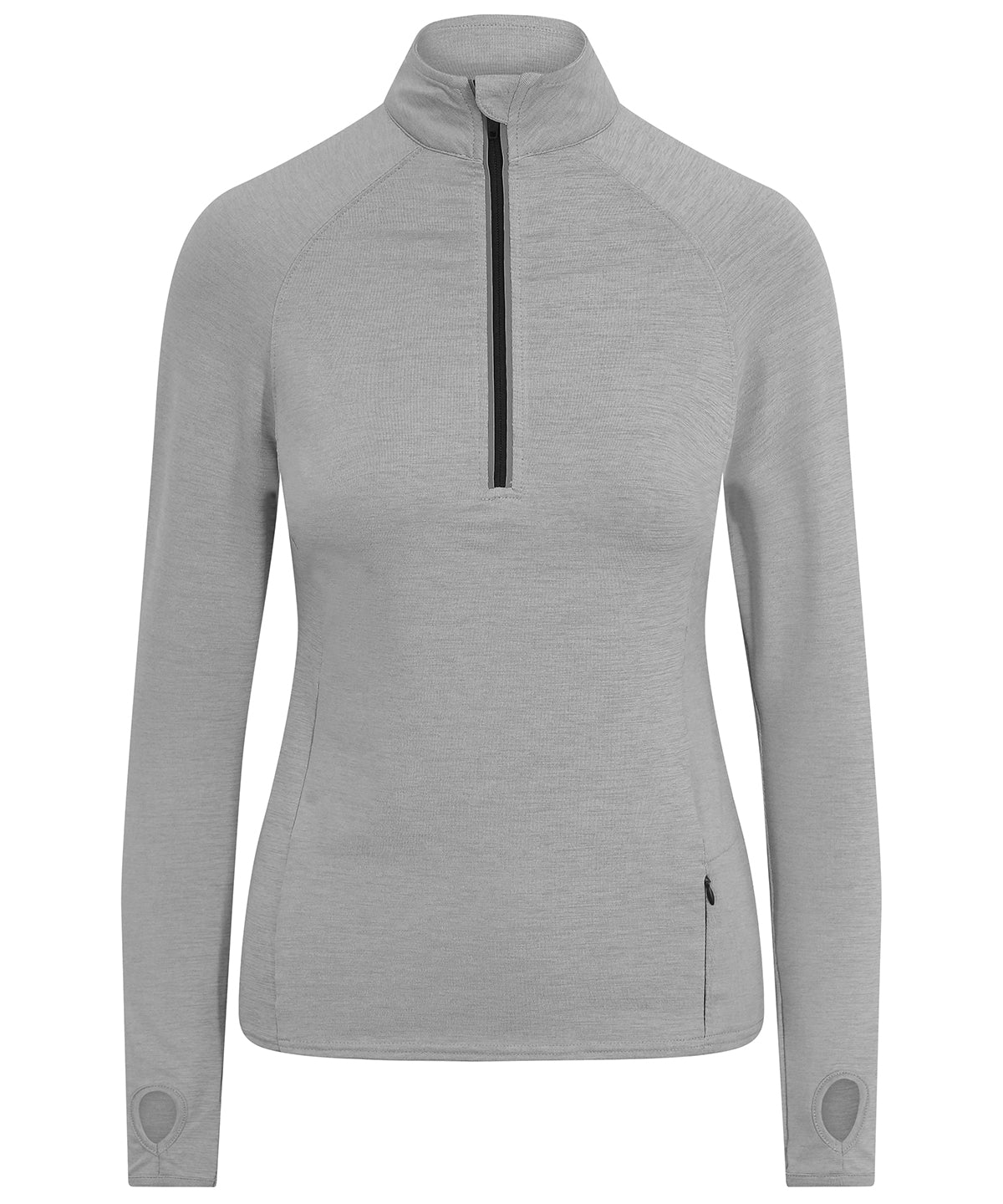 AWDis Women's Cool Flex long half-zip top