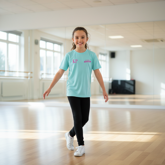 Dance school t-shirt front view