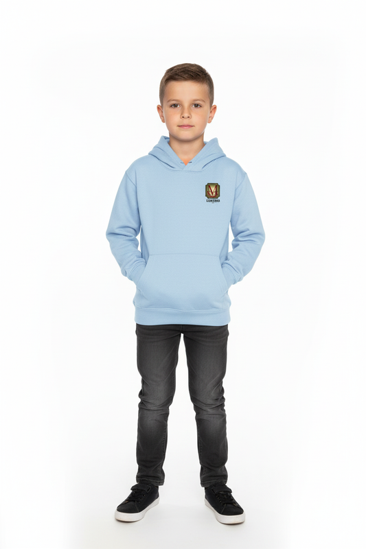 Front view of leavers hoodie