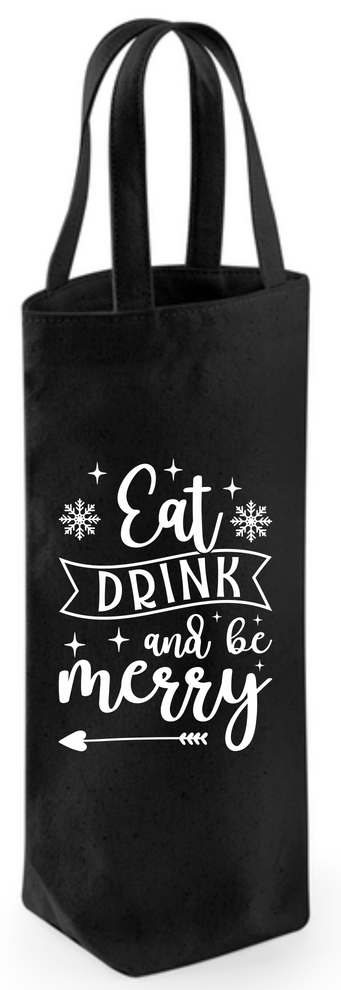 Bottle Gift Bag - Christmas