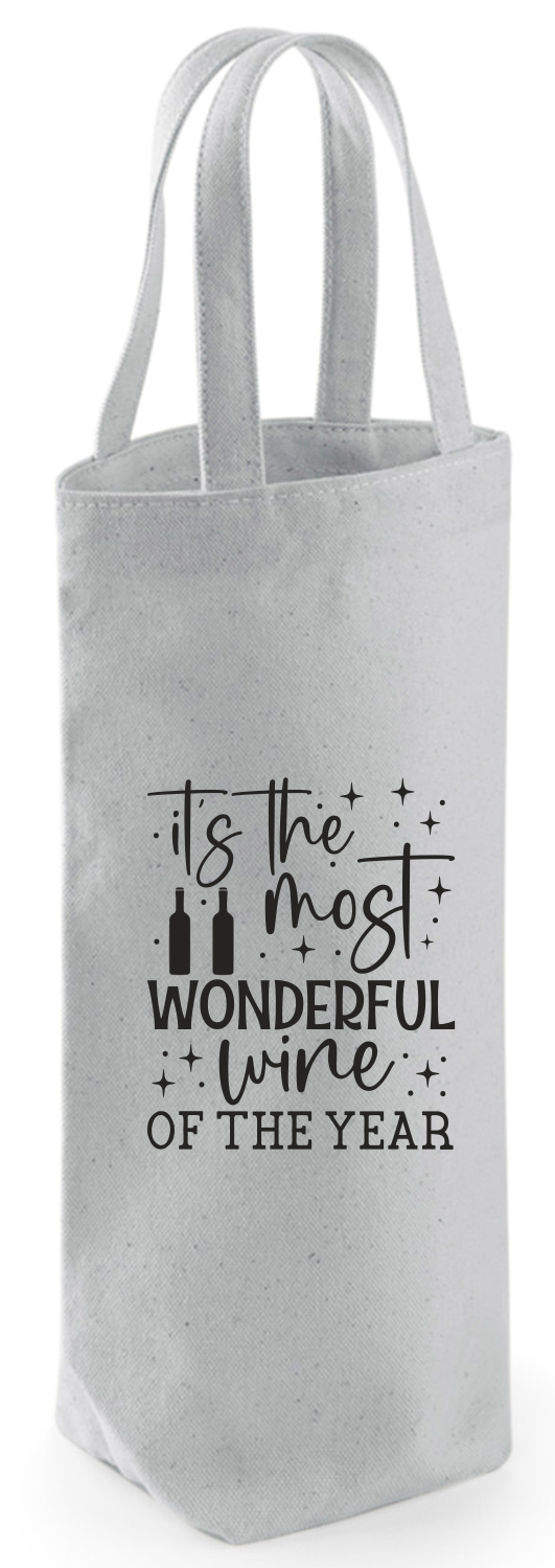 Bottle Gift Bag - Christmas